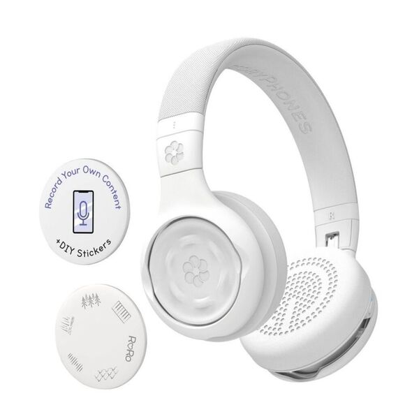 StoryPhones -  Storytelling Bluetooth Wireless Kids H White - Picture 1 of 6
